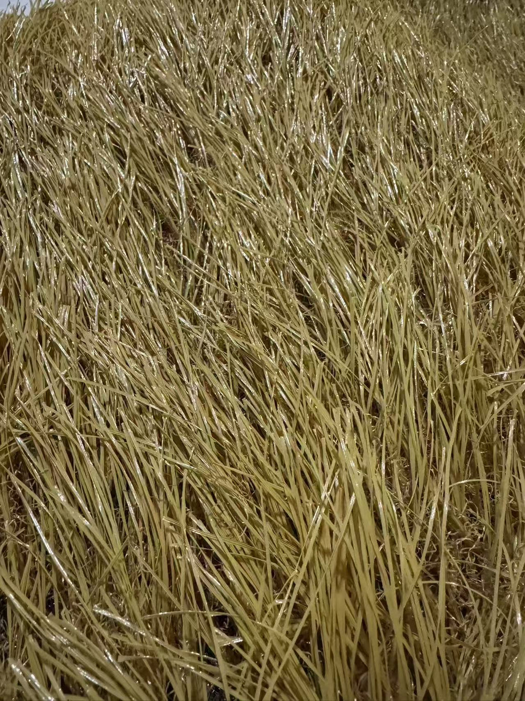 Waterproof artificial thatch