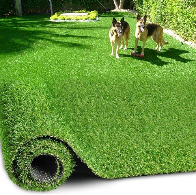 Artificial Grass for Dogs Indooor Outdoor Decor, Garden Lawn Landscape Synthetic Grass Turf